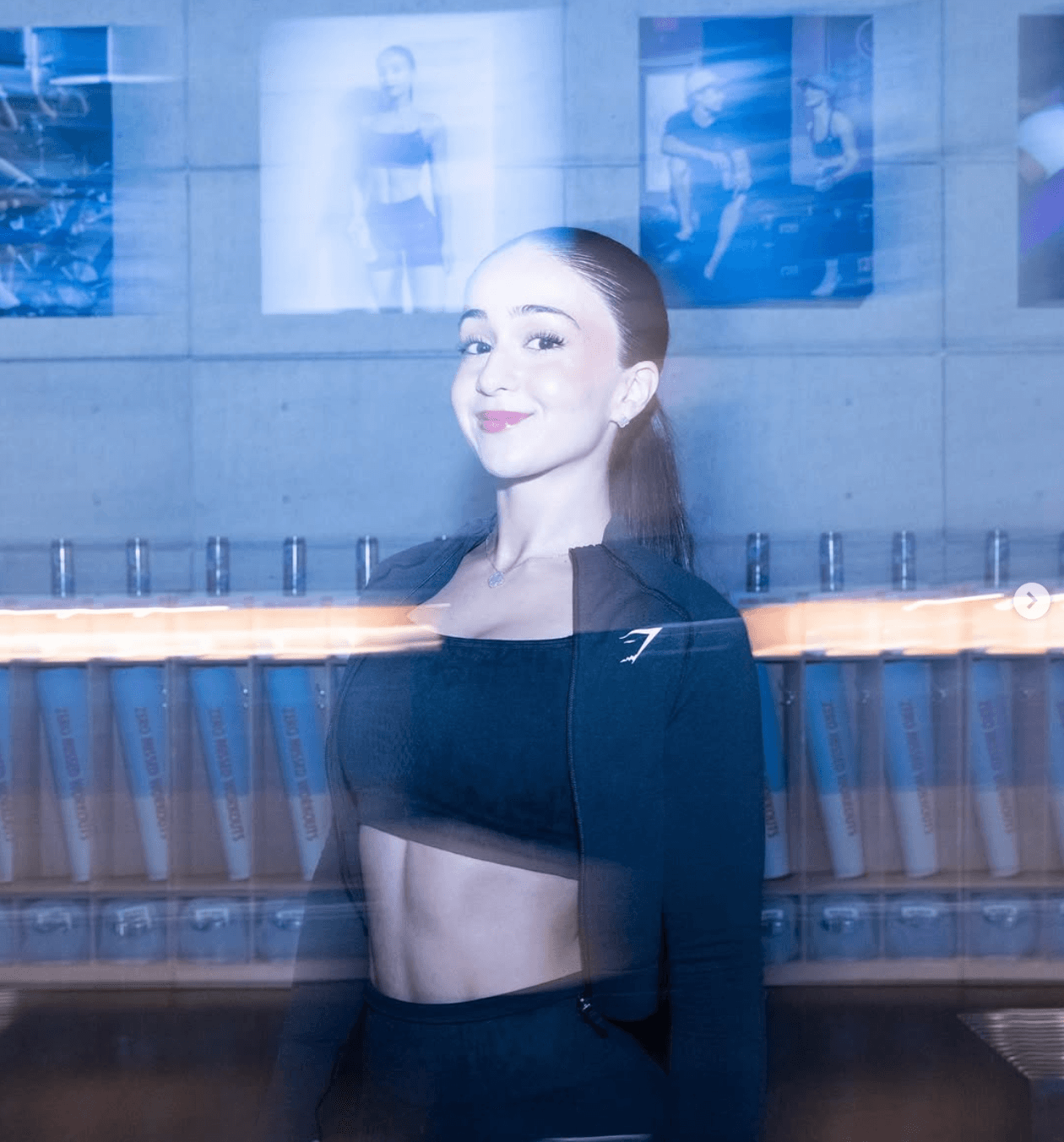 Nona Bayat at Red Bull Fitness Club Influencer Event
